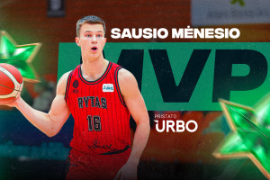 Sausio mėnesio MVP – Ignas Urbonas