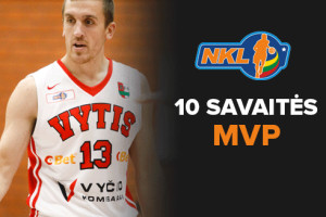 NKL 10-osios savaitės MVP – Marijus Užupis