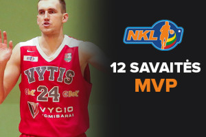 NKL 12-osios savaitės MVP – Aurelijus Pukelis