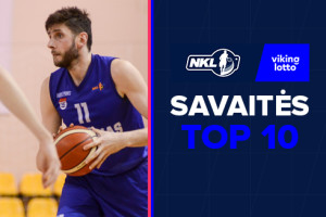 1-osios VIKINGLOTTO–NKL savaitės Top 10