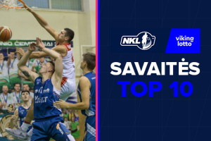 VIKINGLOTO-NKL trečiosios savaitės Top 10