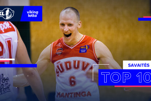 VIKINGLOTTO-NKL 15-osios savaitės Top 10