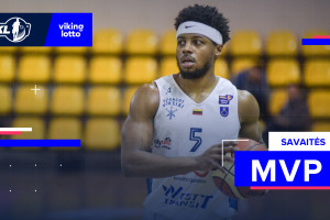 VIKINGLOTTO-NKL 18-osios savaitės MVP – Quincy Taylor