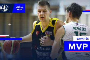 VIKINGLOTTO-NKL 19-osios savaitės MVP – Oskaras Pleikys