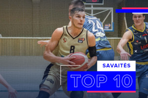 NKL – VIKINGLOTTO 6-osios savaitės TOP 10