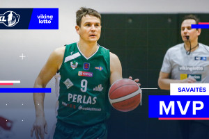 15-osios NKL – VIKINGLOTTO savaitės MVP – Martynas Linkevičius