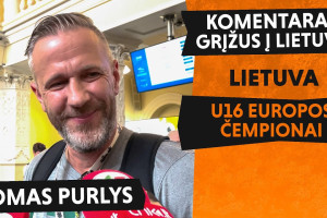 Purlys: „Triumfu tikėjau nuo pat pirmų minučių“