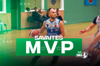 Trečiosios savaitės MVP A. Kavaliauskas: „Mūsų stiprybė ta, jog komandoje nėra jokių ego“