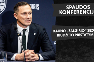Kauno „Žalgirio“ sezono biudžeto pristatymas