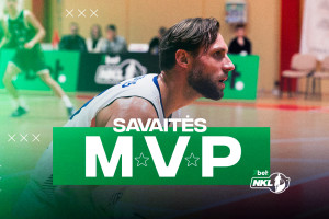 „7bet-NKL“ pirmosios savaitės MVP – Darius Tarvydas