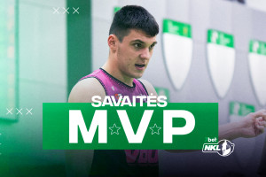 „7bet-NKL“ antrosios savaitės MVP – Augustinas Mikštas