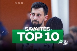 „7bet-NKL“ vienuoliktosios savaitės TOP 10