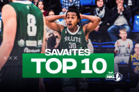 „7bet-NKL“ penkioliktosios savaitės TOP 10