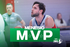Sausio mėnesio MVP – Darius Tarvydas