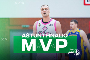 „7bet-NKL“ aštuntfinalio MVP – Evaldas Džiaugys