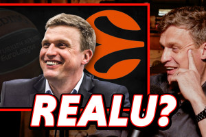 Ar Adomaičio svajonė treniruoti Eurolygoje vis dar gyva?