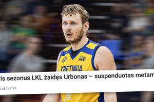 Lažybų skandalas NKL – įtarimų sukėlę Urbono epizodai