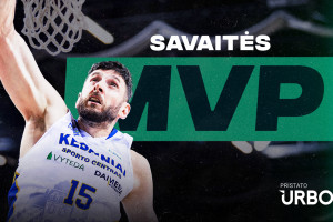 „URBO-NKL“ pirmosios savaitės MVP – Ignas Lukošius