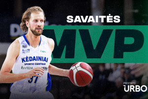 „URBO-NKL“ trečiosios savaitės MVP – Rokas Ūzas