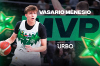 Vasario mėnesio MVP – Jokūbas Rudaitis
