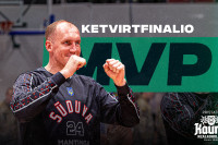 Ketvirtfinalio MVP Pukelis: „Esame dar tik tarp keturių stipriausių komandų“